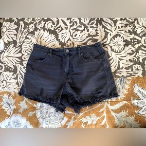 Aerie Black Jean shorts Size Small